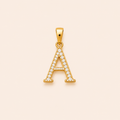 Diamond Initial Pendant