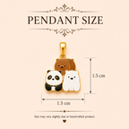 Bear Trio Pendant