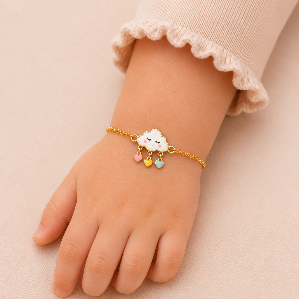 Cloud of Hearts Bracelet