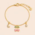 Moon Cherry Bracelet