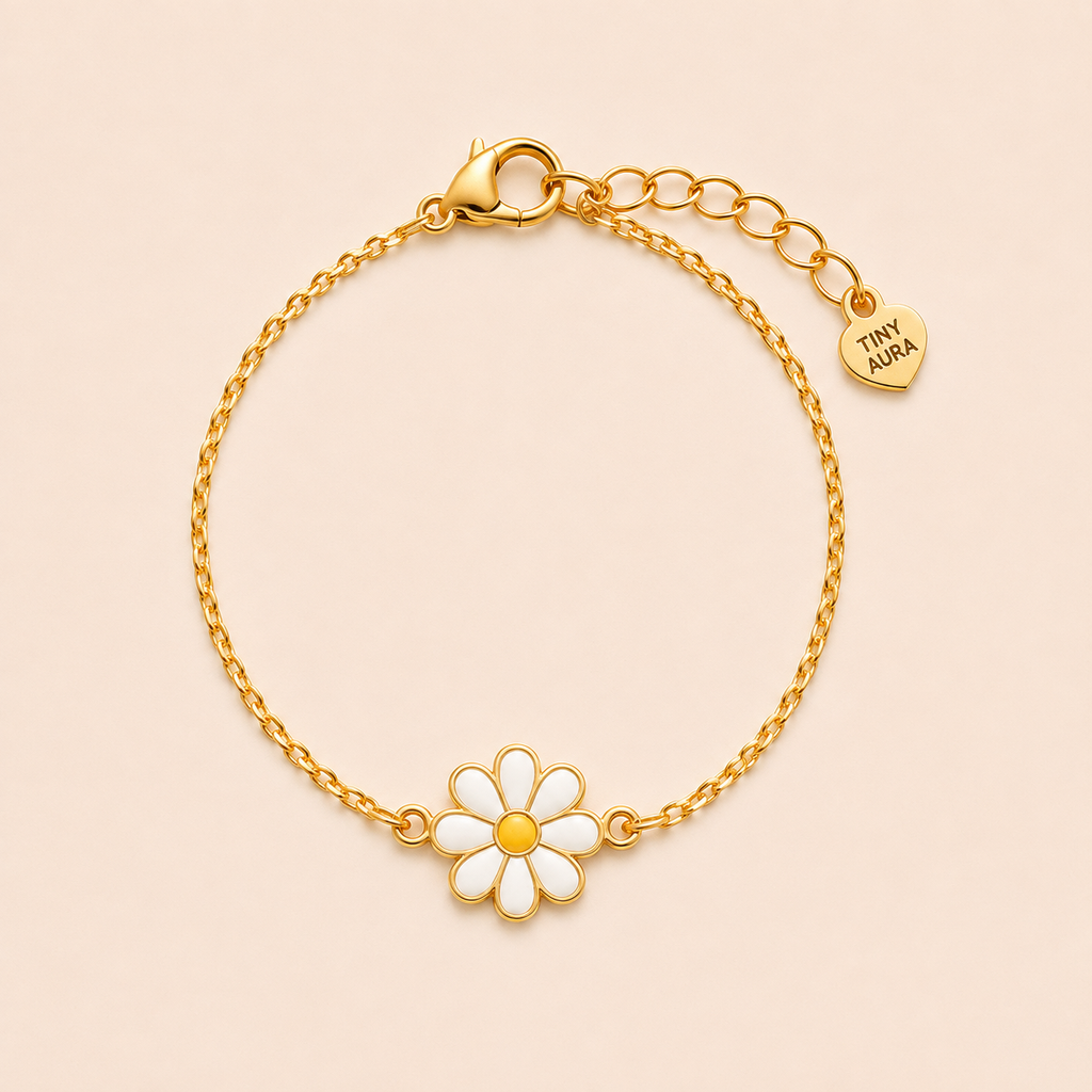 Daisy Pearl Bracelet