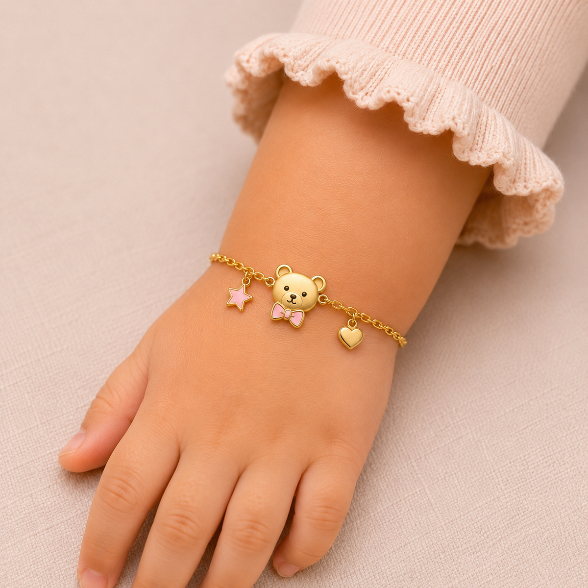 Teddy Bow Bracelet