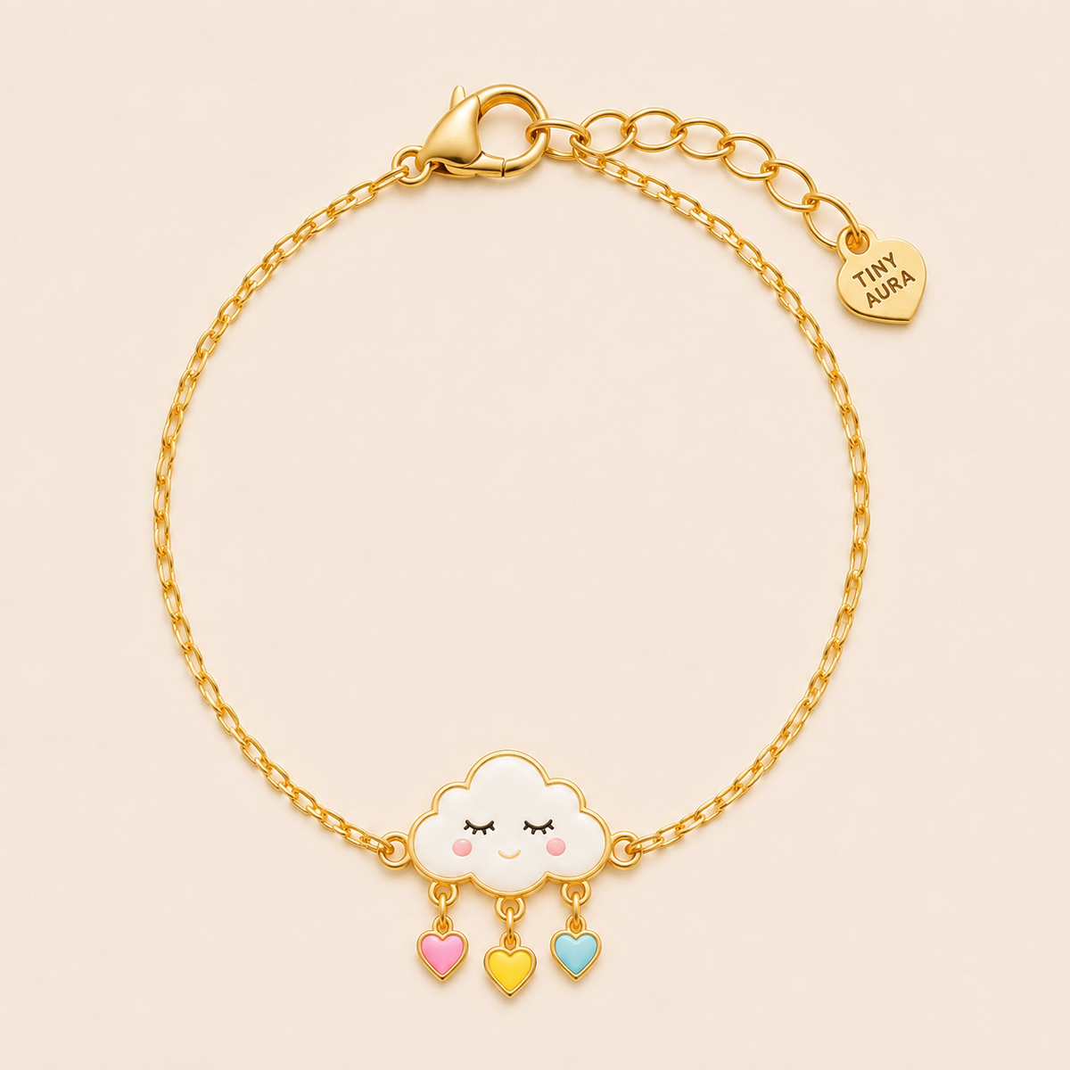 Cloud of Hearts Bracelet