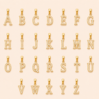 Diamond Initial Pendant