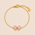 Pink Bow Bracelet