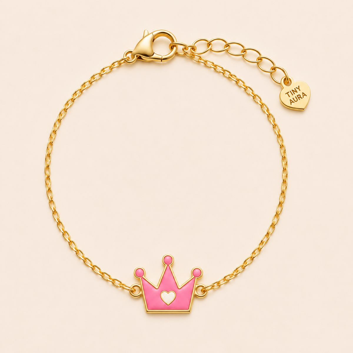 Heart Crown Bracelet