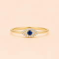 Azure Veil Ring