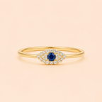 Azure Veil Ring
