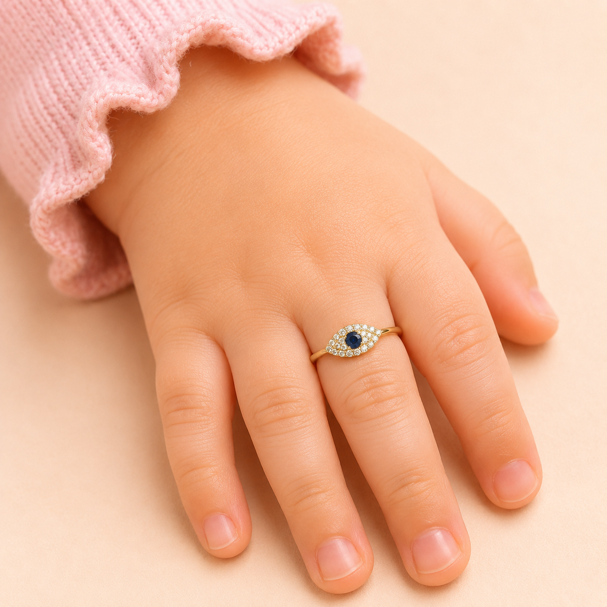 Azure Veil Ring