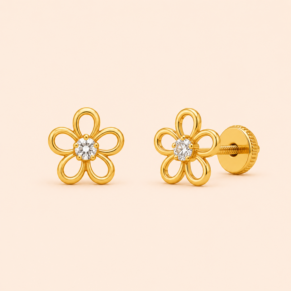 Golden Bloom Tops