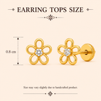 Golden Bloom Tops