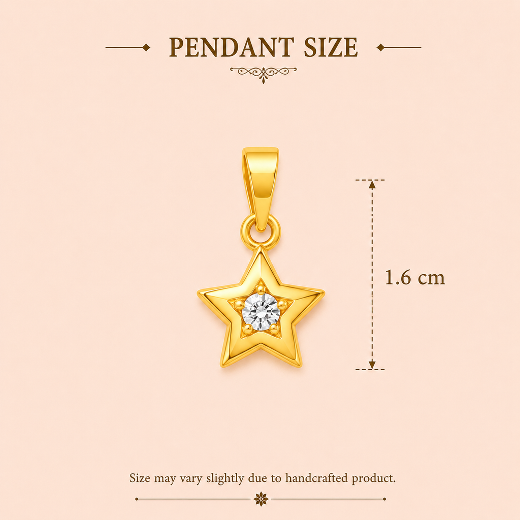 Sparkle Star Pendant