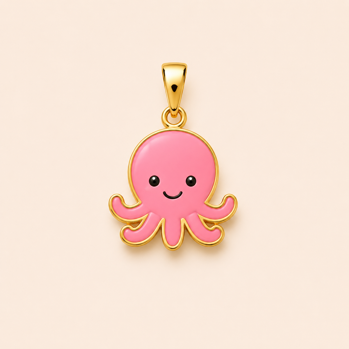 Coral Octo Pendant