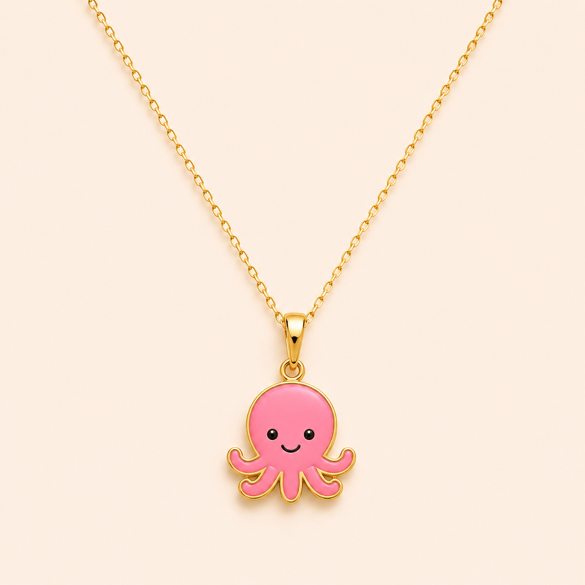 Coral Octo Pendant