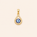 Evil Eye Drop Pendant