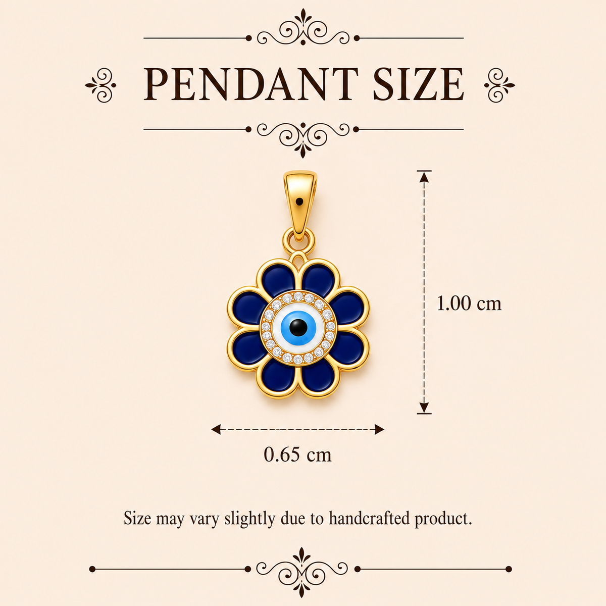 Evil Daisy Pendant