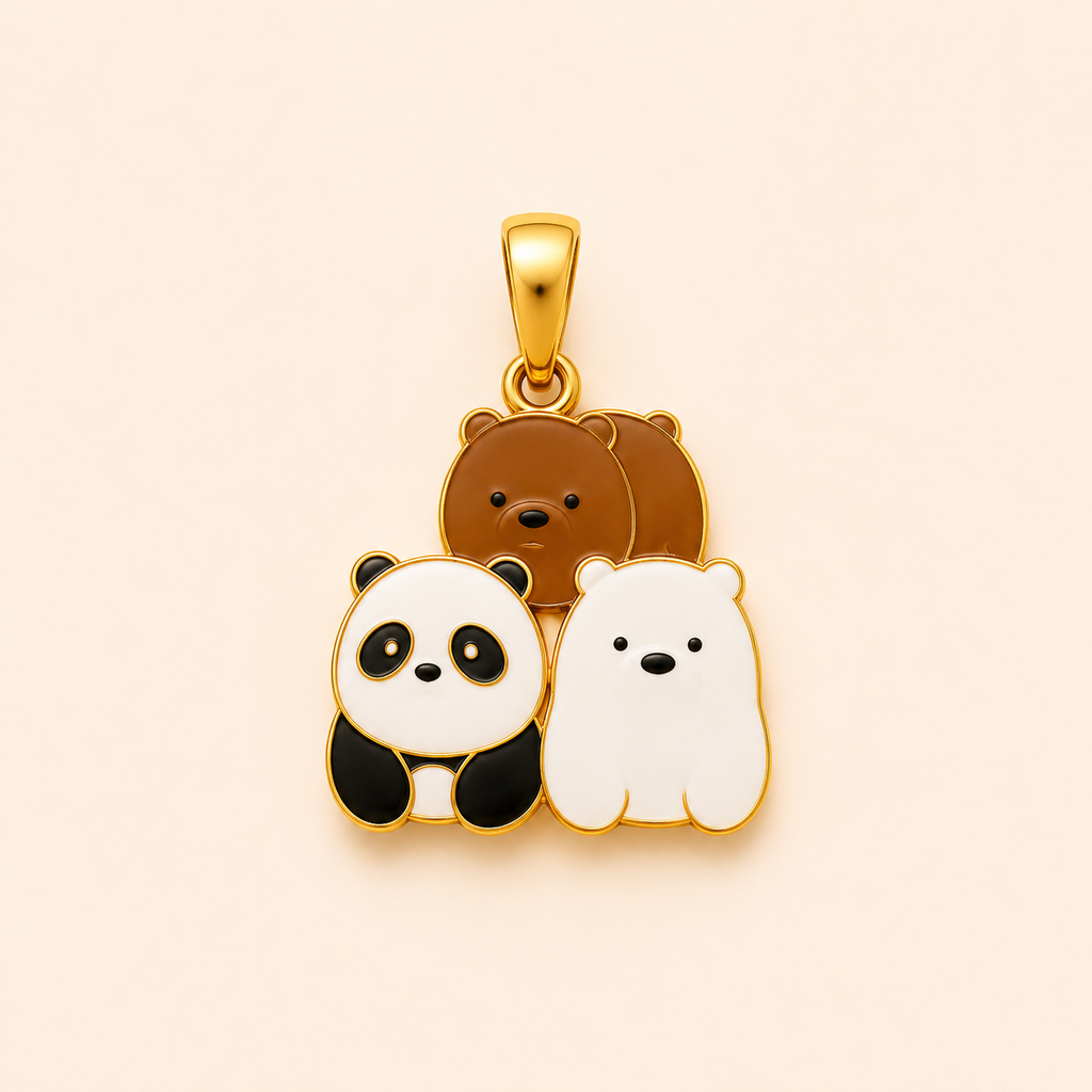 Bear Trio Pendant