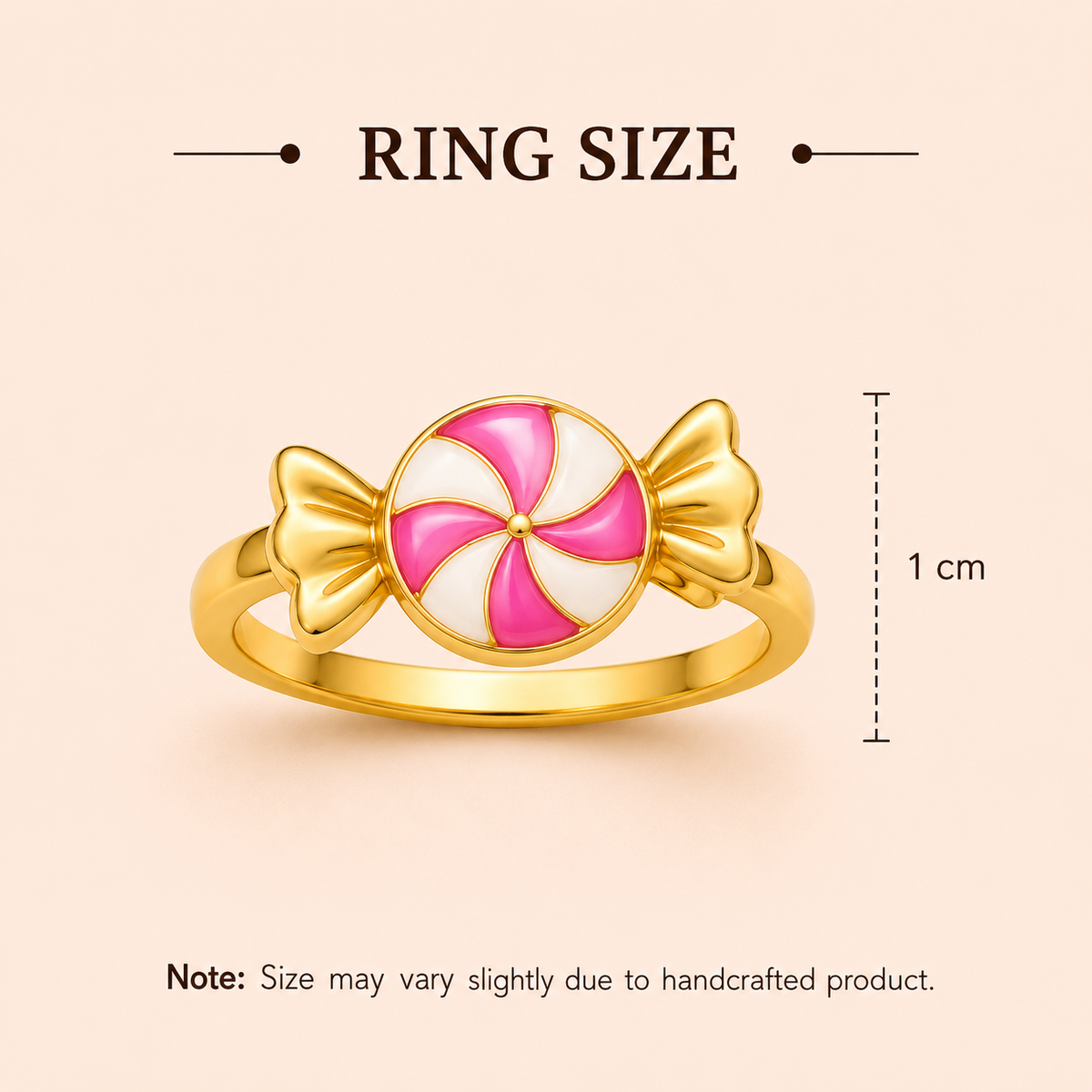 Sweet Candy Swirl Ring