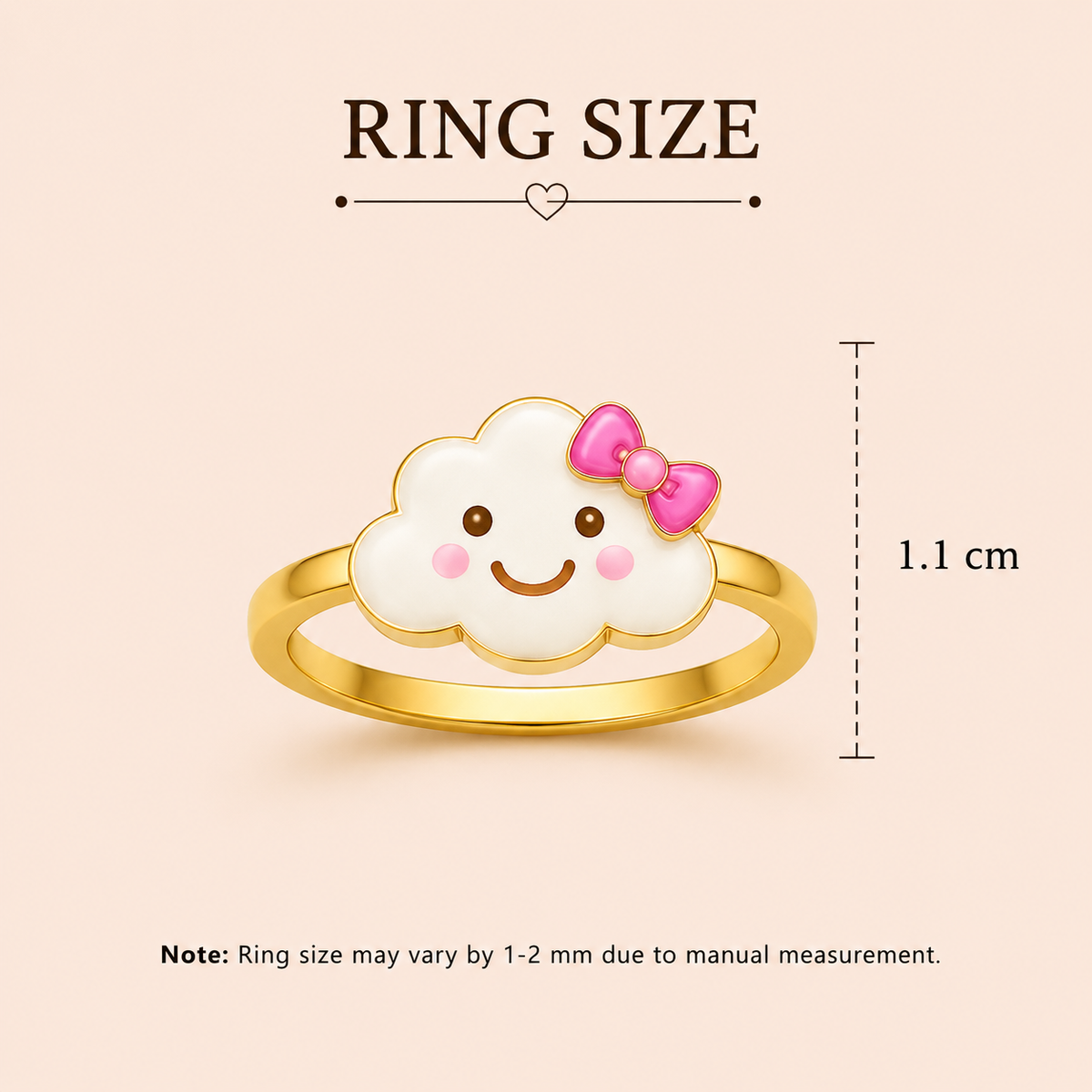 Blush Cloud Ring