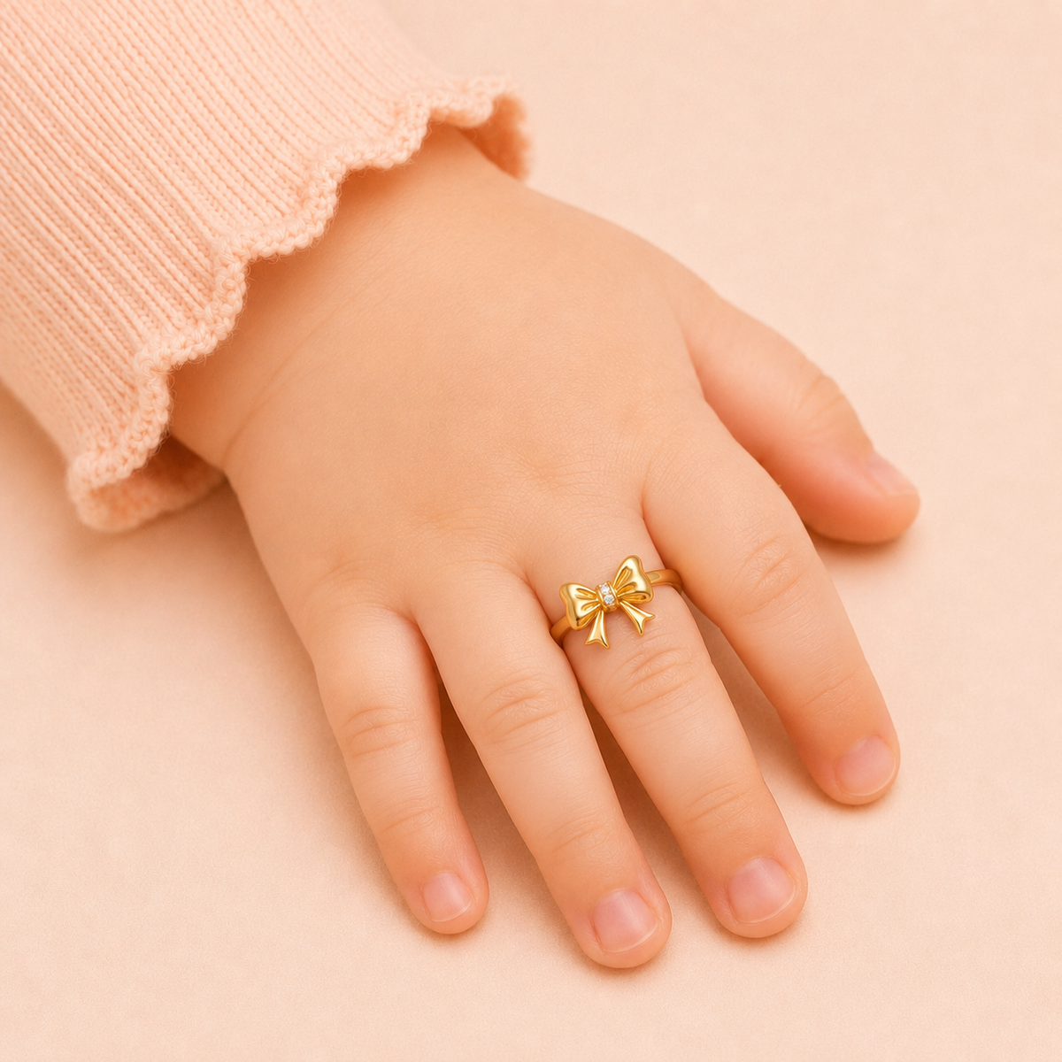 Golden Bow Ring