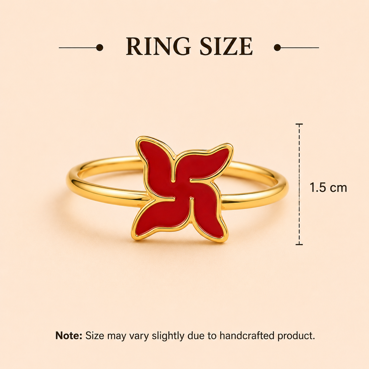Shubh Swastik Ring
