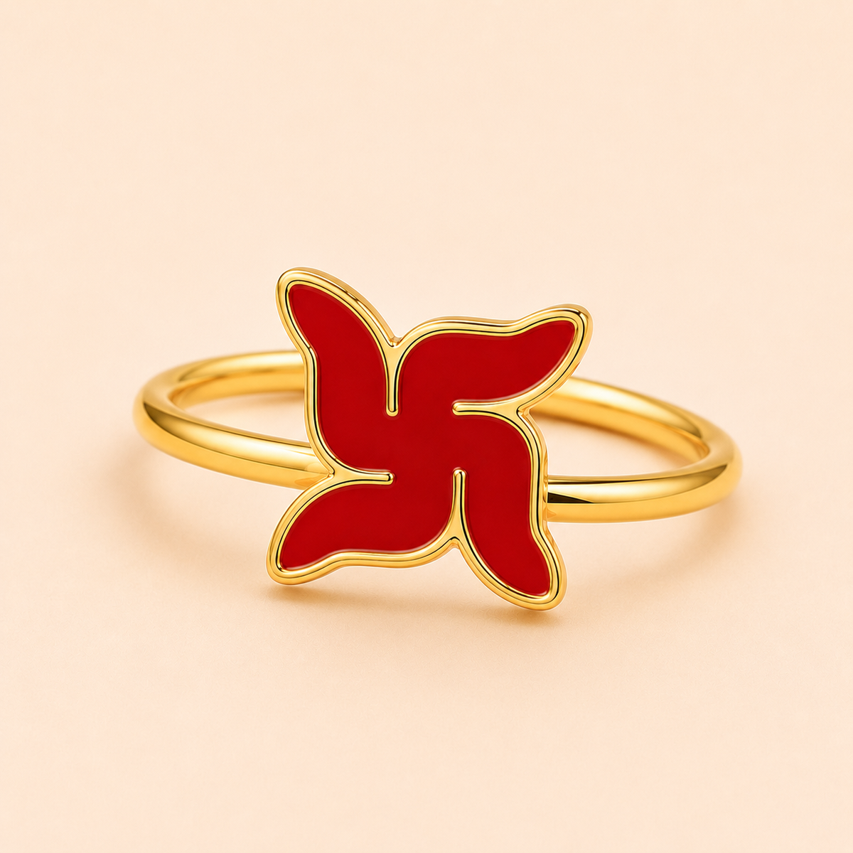 Shubh Swastik Ring