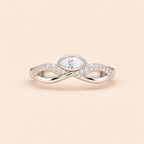 Shimmer Twist Ring