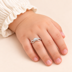 Shimmer Twist Ring