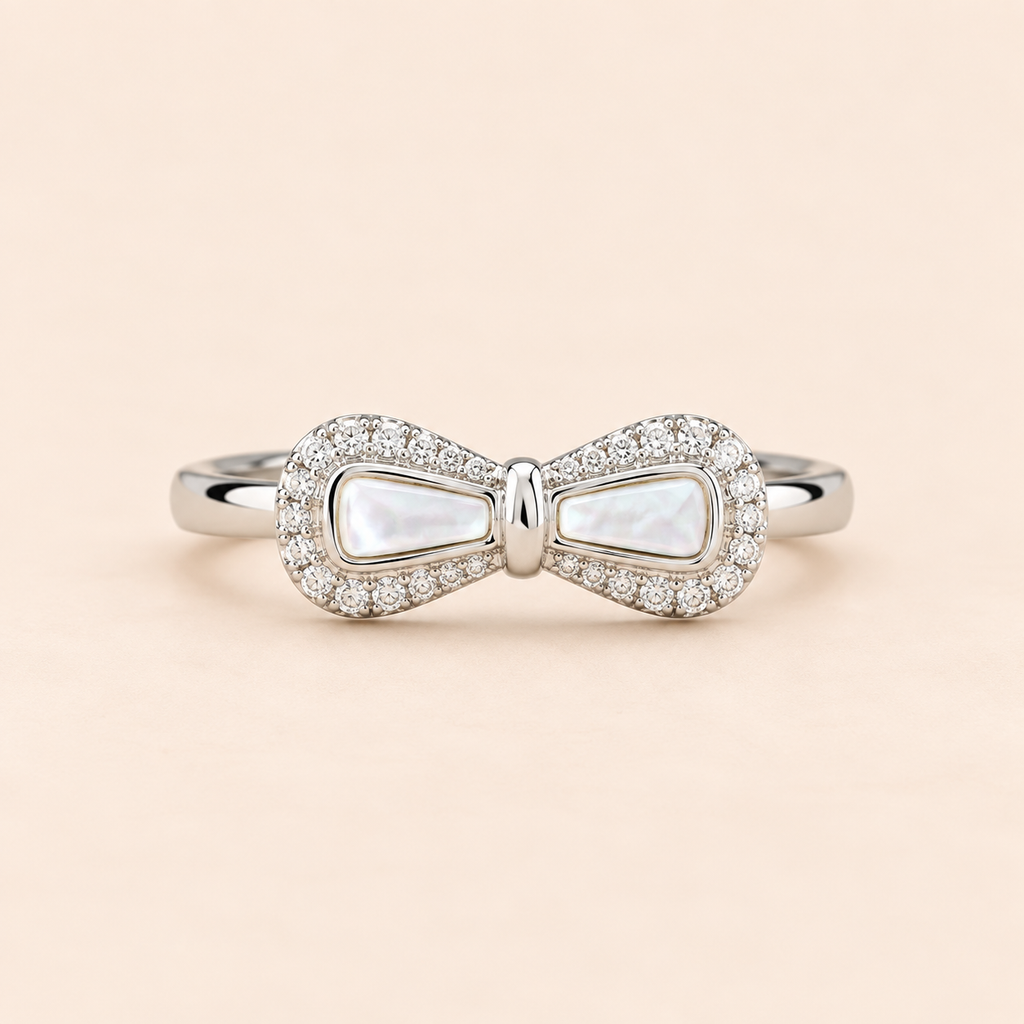 Twin Pearl Ring