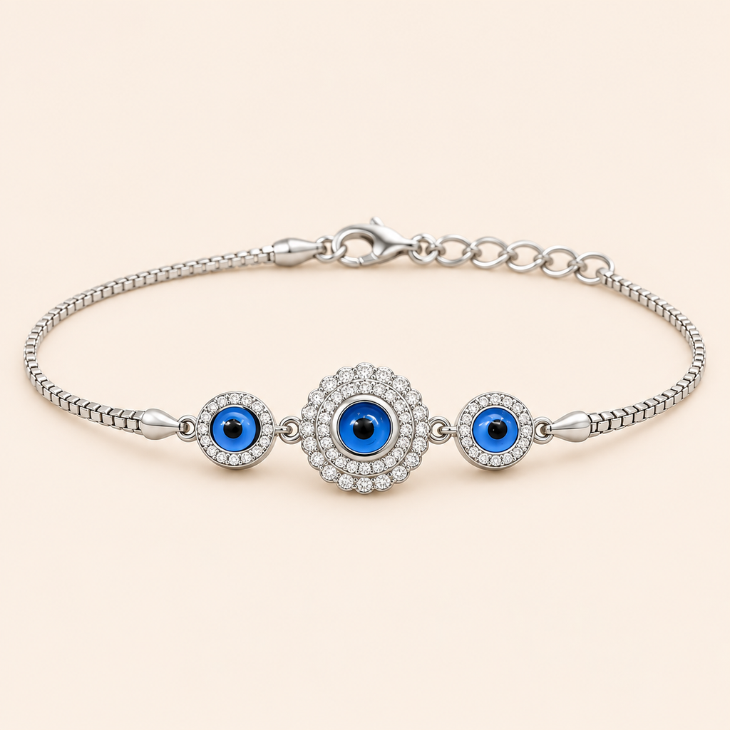 Triple Nazar Bracelet