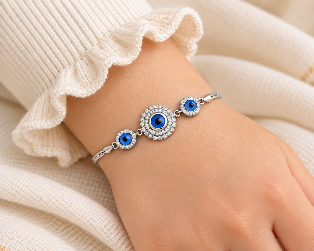 Triple Nazar Bracelet
