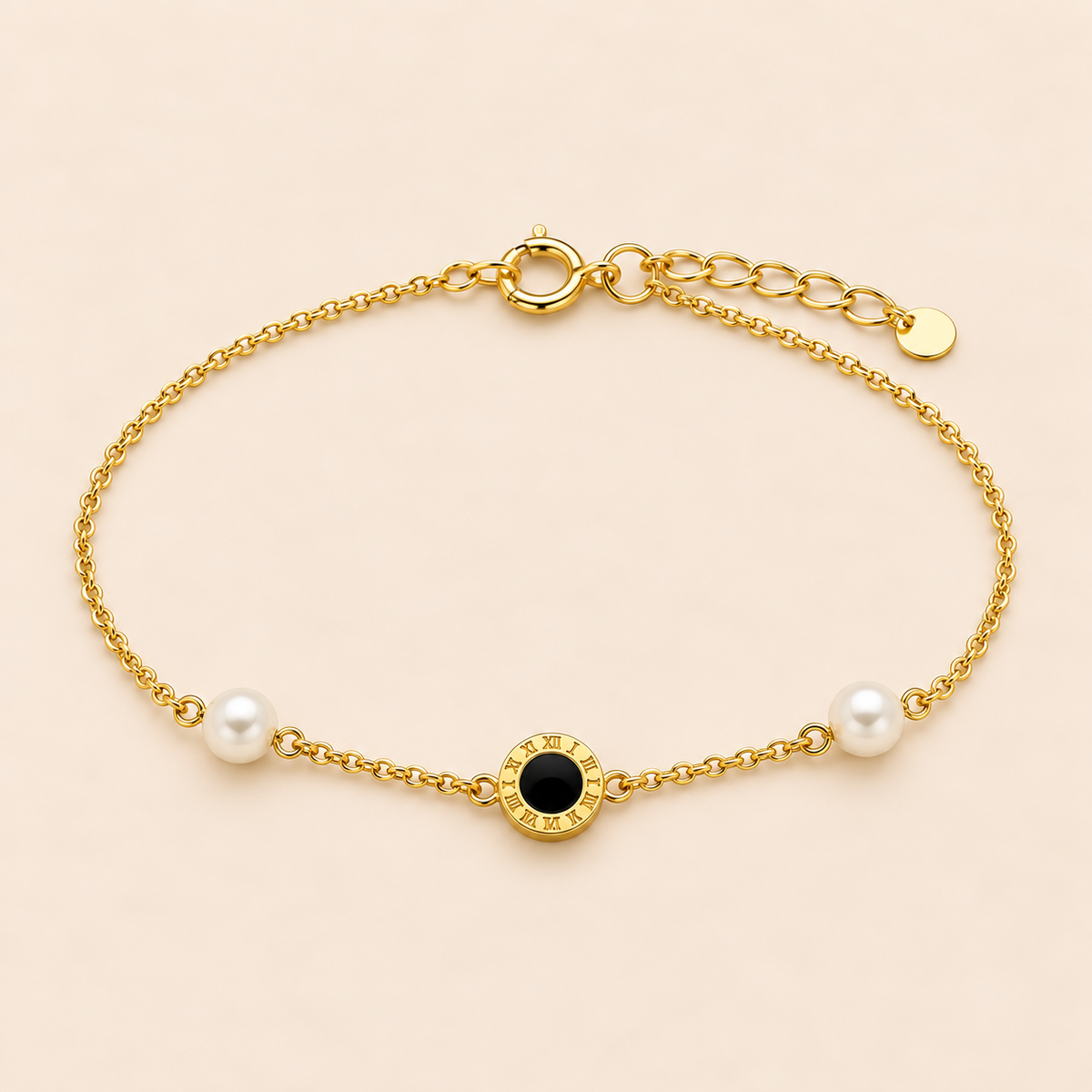 Midnight Pearl Bracelet