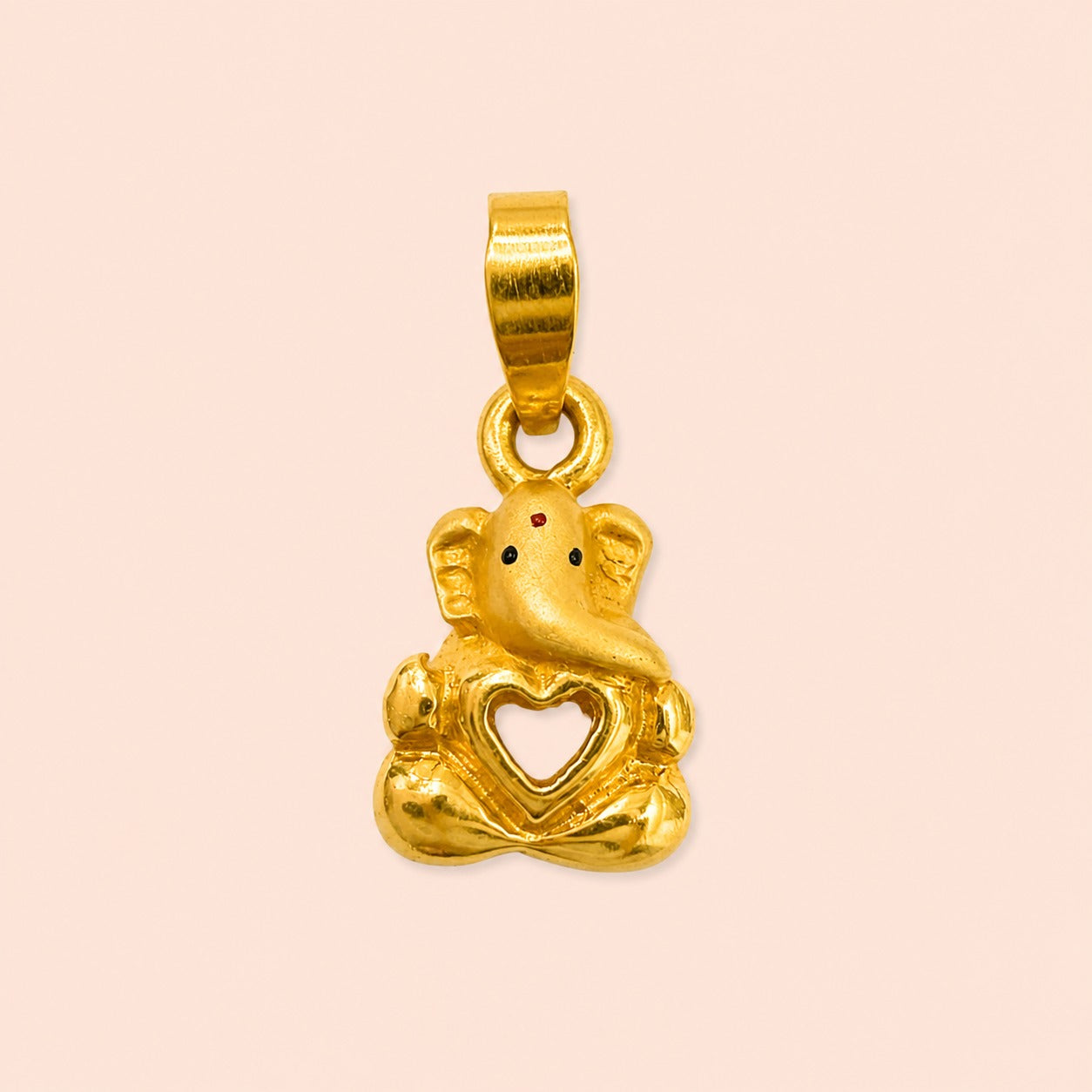 Baby Ganesha Gold Pendant
