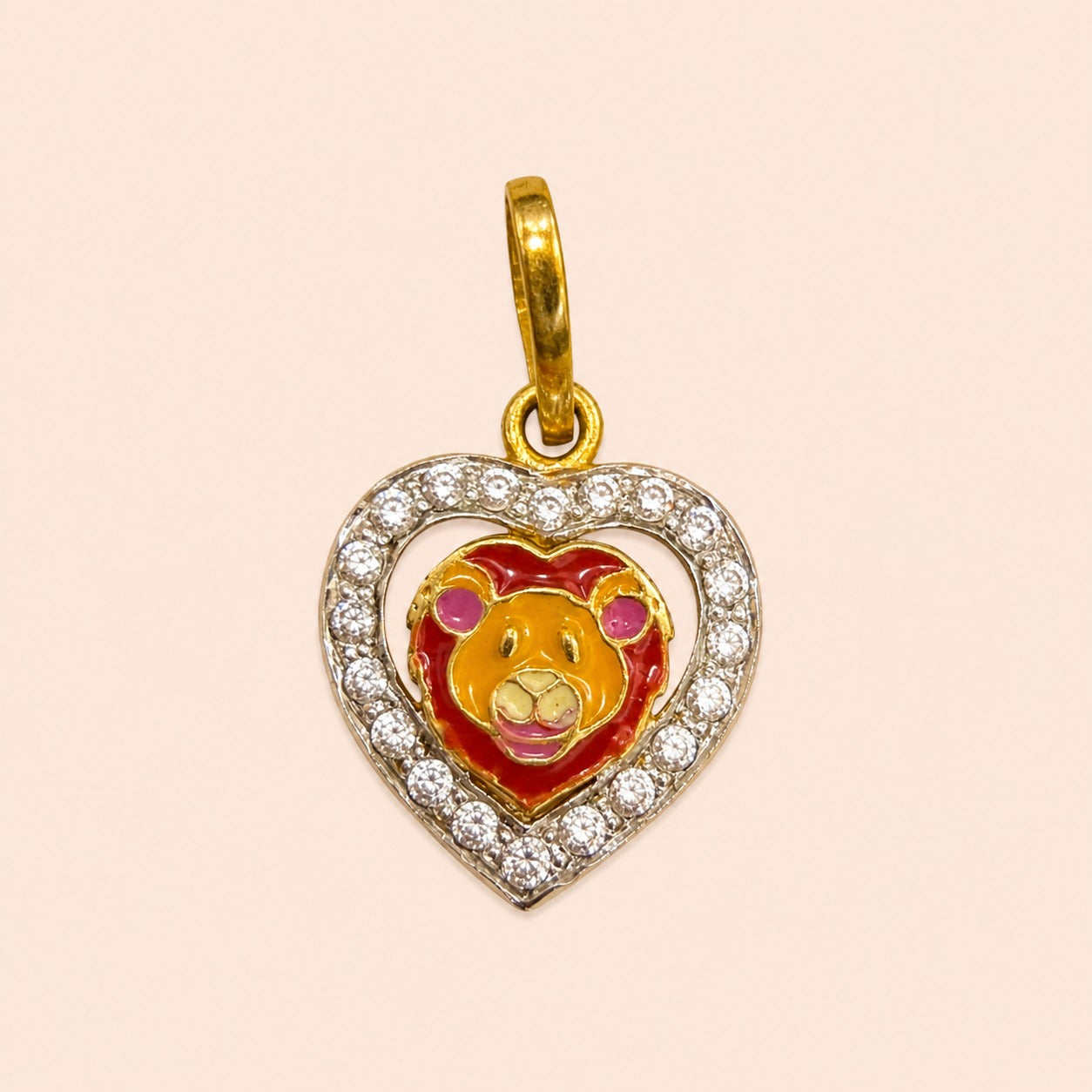 Little Lion Heart Pendant