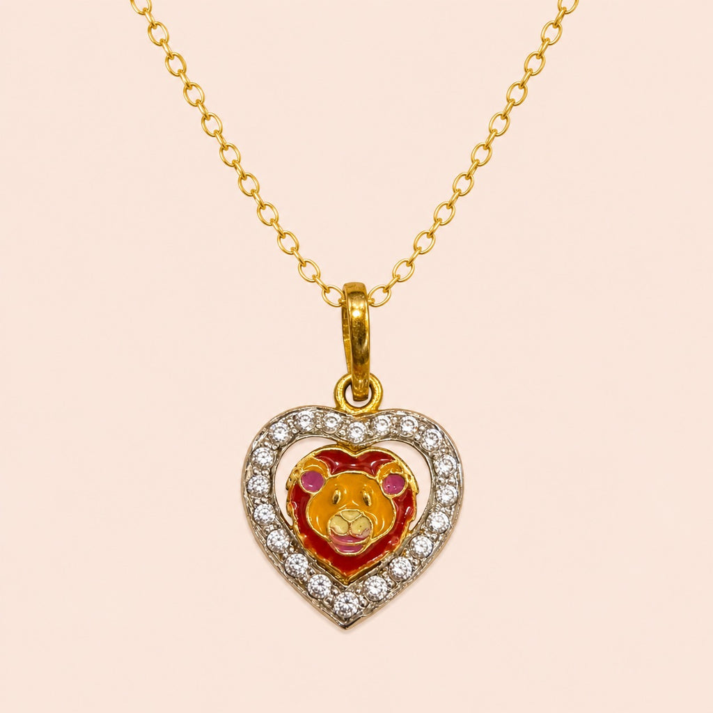 Little Lion Heart Pendant