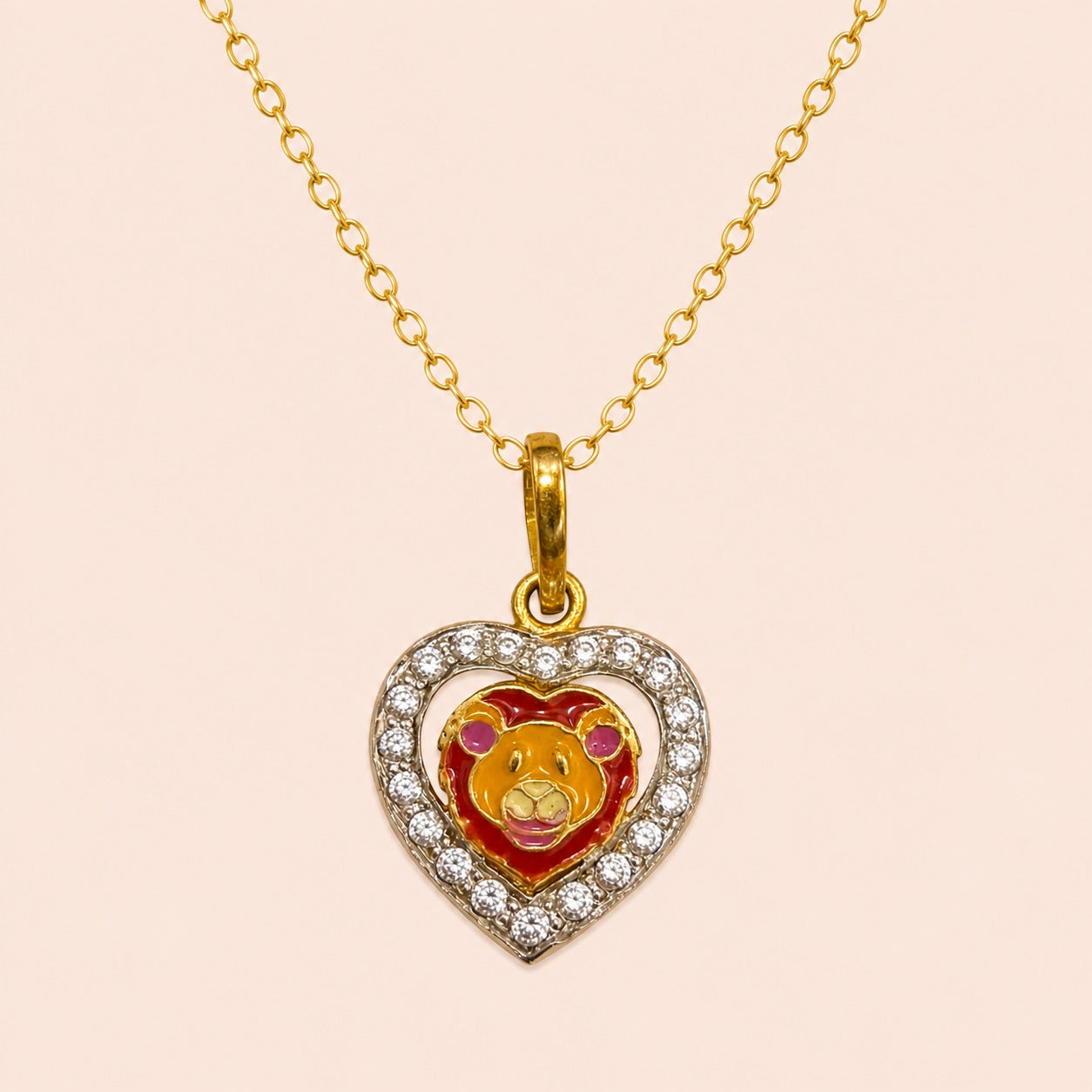 Little Lion Heart Pendant