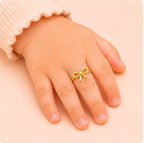 Cute bow ring