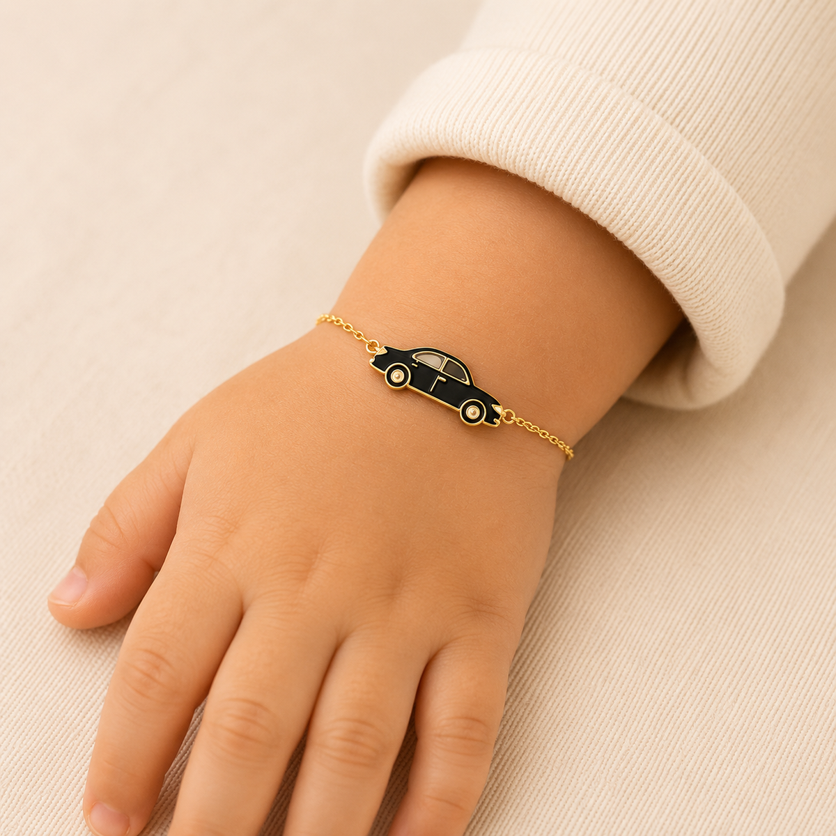 Black Luxe Ride Bracelet